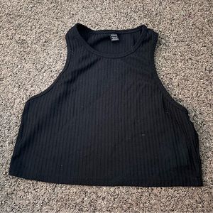 Black tank top